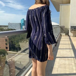 Lush BoHo off the shoulder dress or cover …